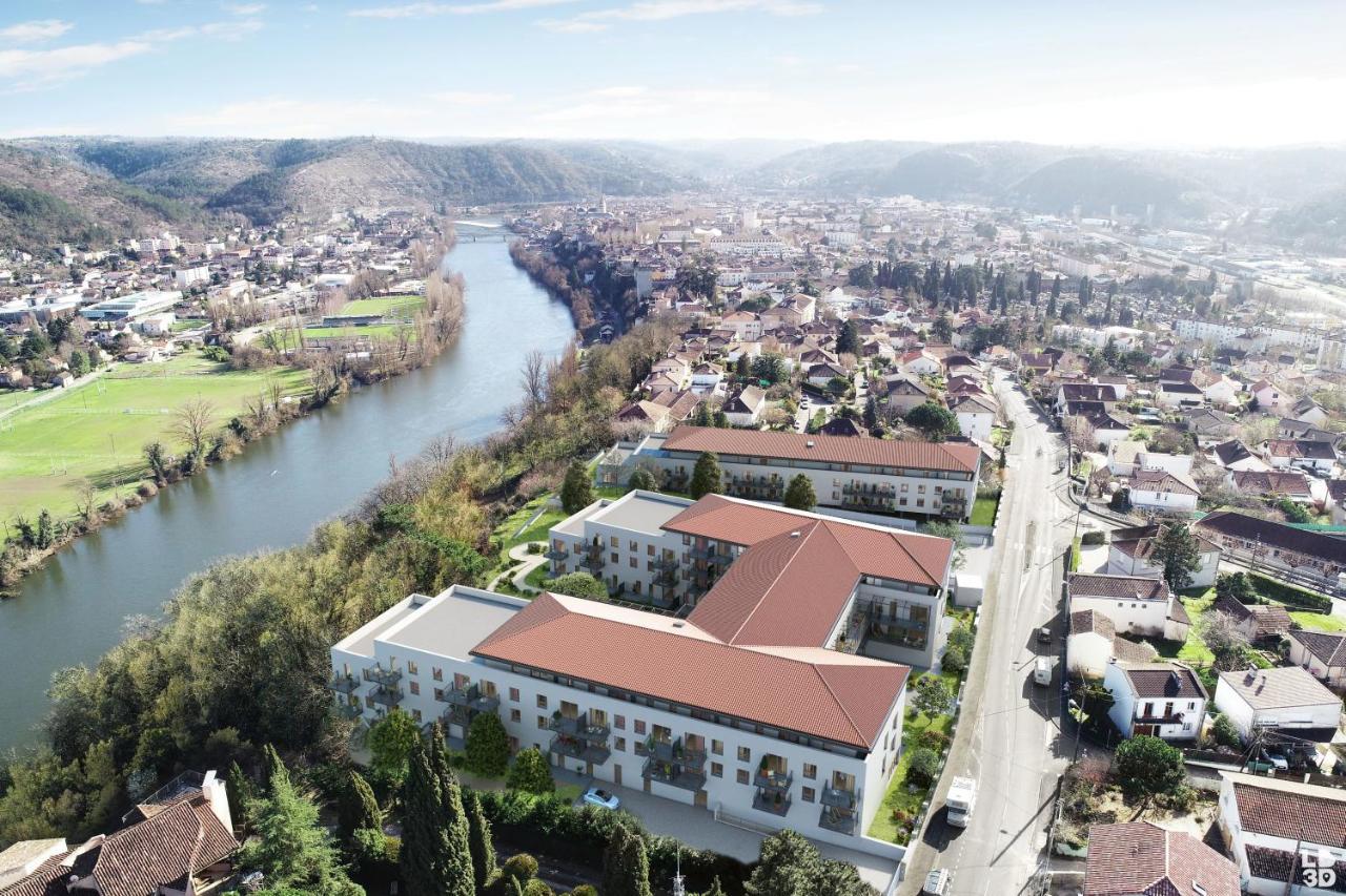 Aparthotel Domitys L'Amarante Cahors Exterior foto